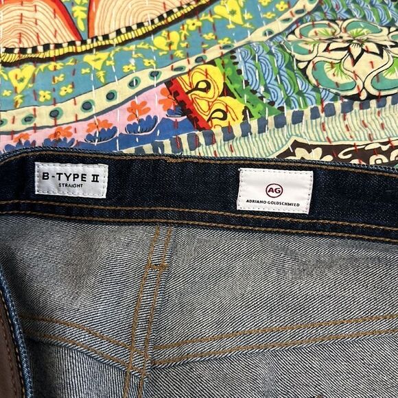 AG Jeans B-Type II Straight Jeans 42x33 - Picture 4 of 8